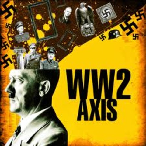 Hitler And Mussolini Form The Axis Powers
