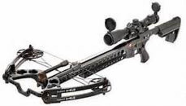 Explosive crossbow/m16