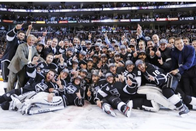 The Los Angeles Kings Win Stanley Cup