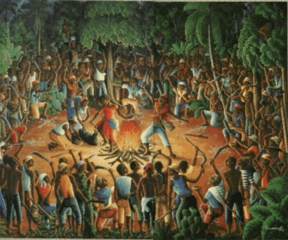 Haitian Revolution: Gathering at Bois Caiman