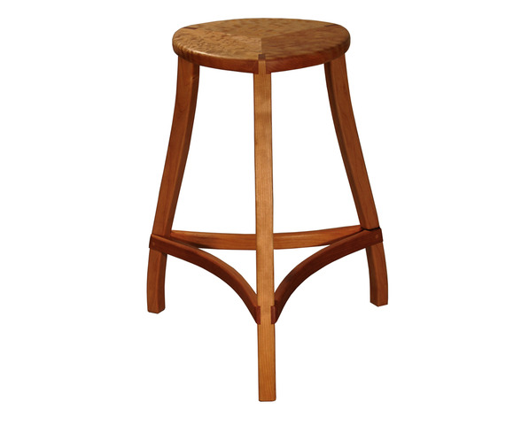 Jeffrey falls off the stool