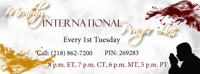 Monthly International Prayer Line