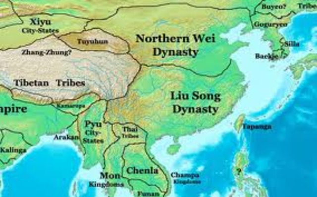 Northern Dynasties 386 - 581 AD