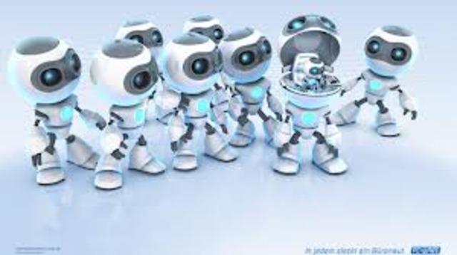 Robots that play music while working