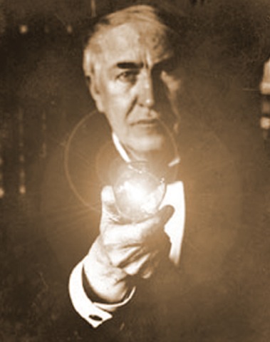 Thomas Edison invents the first reliable light bulb