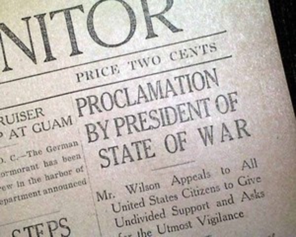 American Declaration of War