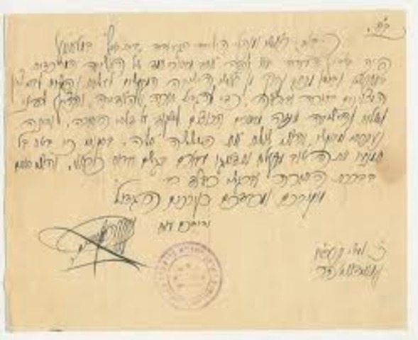 Vladek receives a letter of active duty