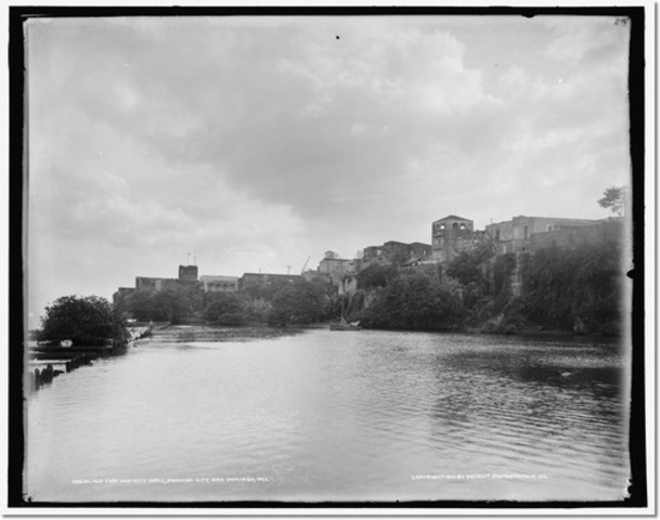The second time Fort San Domingo was demolished