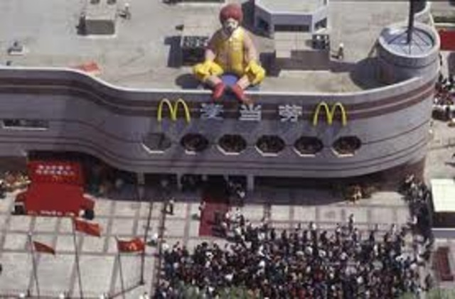 First McDonalds put in China
