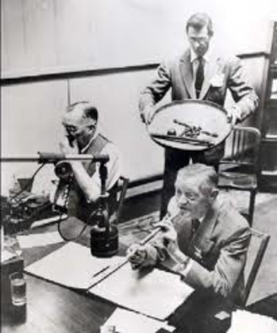 First Speech Over Radio