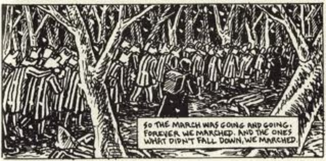 Vladek sent to Dachau