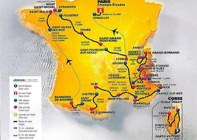 El centenario del Tour de Francia