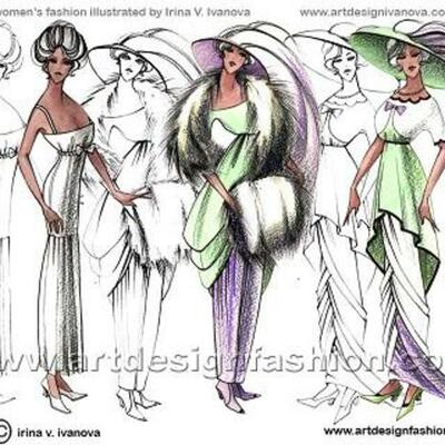 Timeline: 1900-2000 fashion