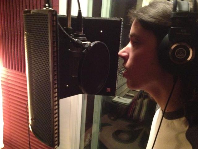 David Geftakys & David Gielan in studio