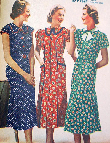 1930's fashion.