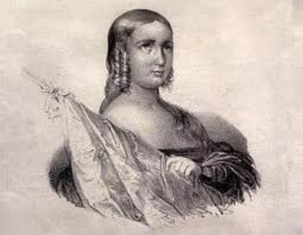 Muere condenada Mariana Pineda, mártir de la causa liberal