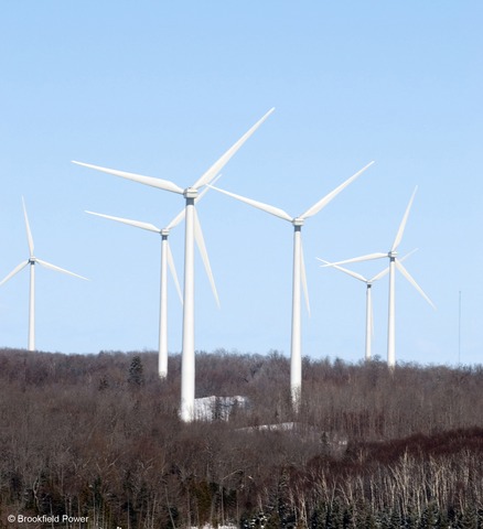 Canada's largest wind farm built