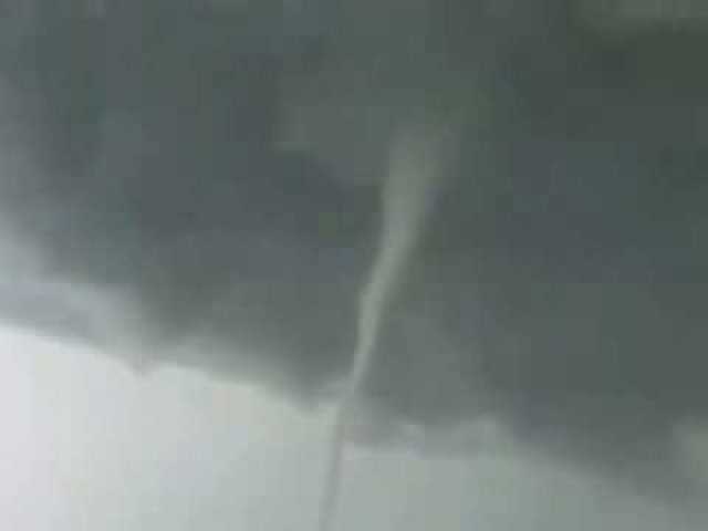 A tornado F5 hits a town named Ellie.