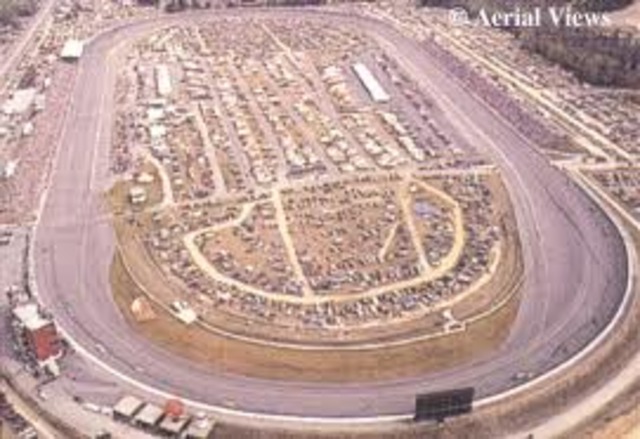 In 1950 Darlington Raceway, the country's first asphalt superspeedway, was built and opened its doors to Nascar.