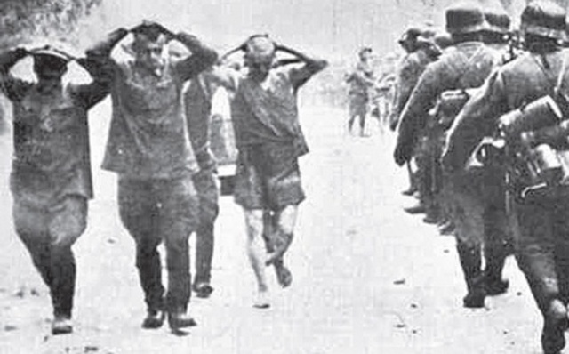 Hitler's armies invade Russia and the Soviet Union suffered casualties