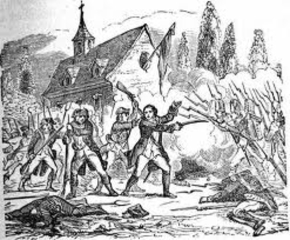 Battles of Lexington and Concord, N. America