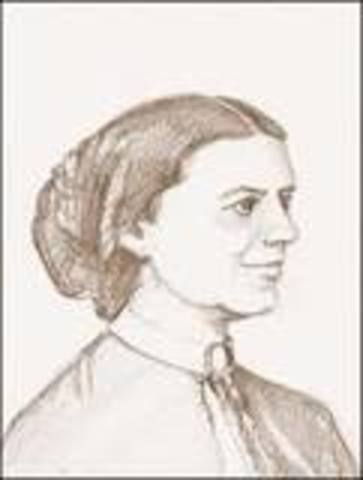 Clara Barton started relief efforts