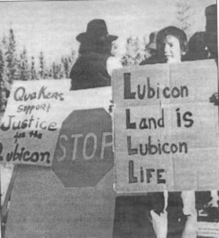 Huge Effets on the Lubicon
