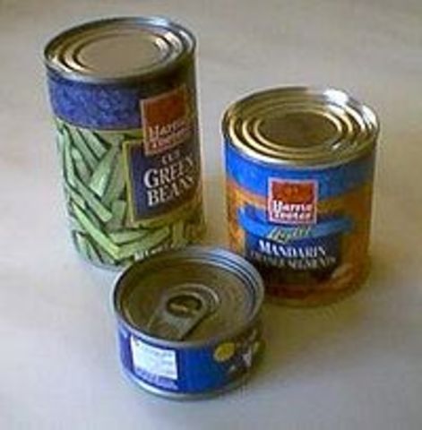 Tin Can Invented