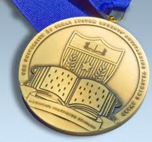 Won the harmon gold medal for literature