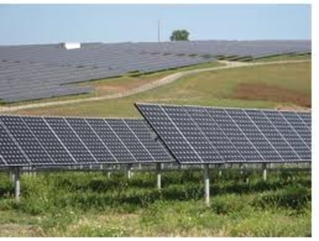 The First Solar-Cell Power Plant