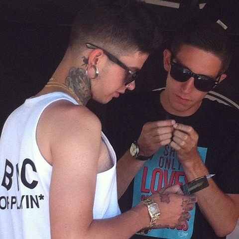 G- Eazy's brother is very important to him