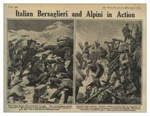 Italy enters the war