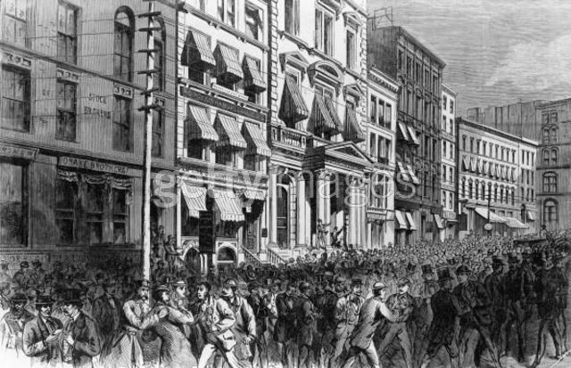 Financial panic plunges nation into depression.