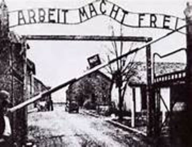 Elie Wiesel is taken to Auschwitz