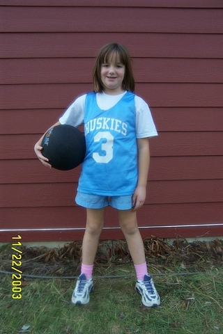 Empecé a jugar básquetbol hace diez años.