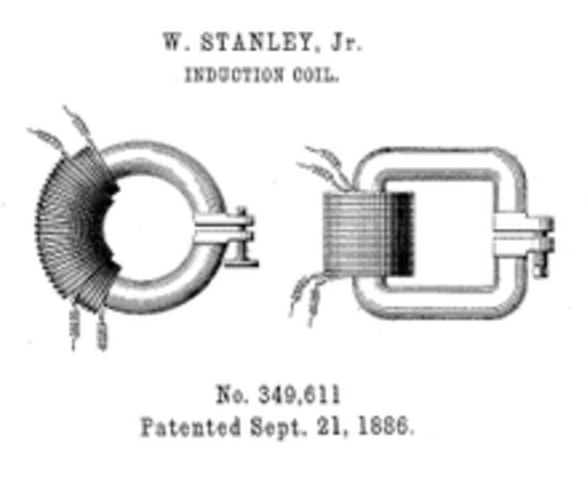 The First Alternating Current Device