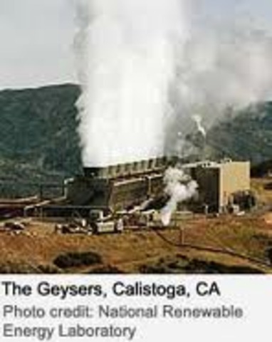 First Geothermal Electric Plants