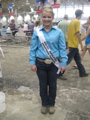 Hace tres años que fui la princesa de Shropshire.