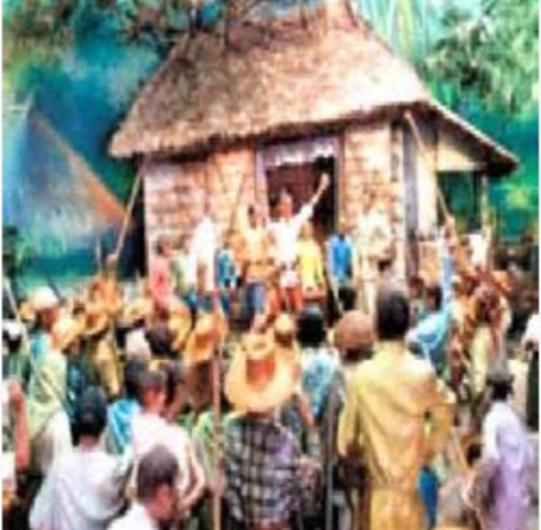 Beginning of the Revolution Against the Spanish