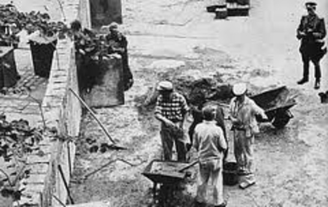Building the Berlin Wall