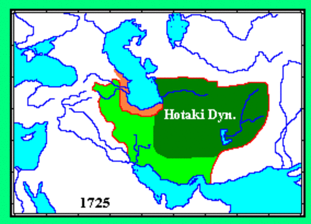 Beginning of Hotaki Dynasty