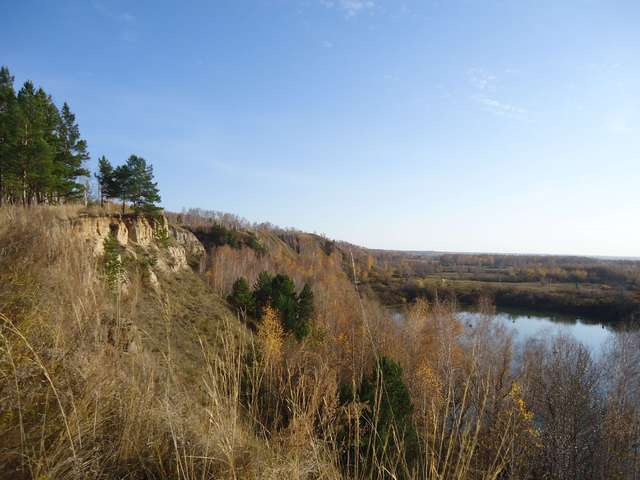 Ишимские бугры "Сопка Любви" и "Кучум гора"