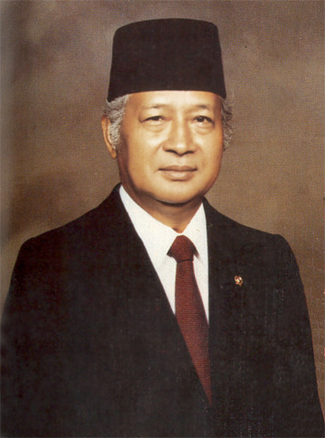 Sukarno Steps Down and Soeharto Becomes New President