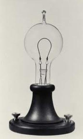 First Electric Lamp Created