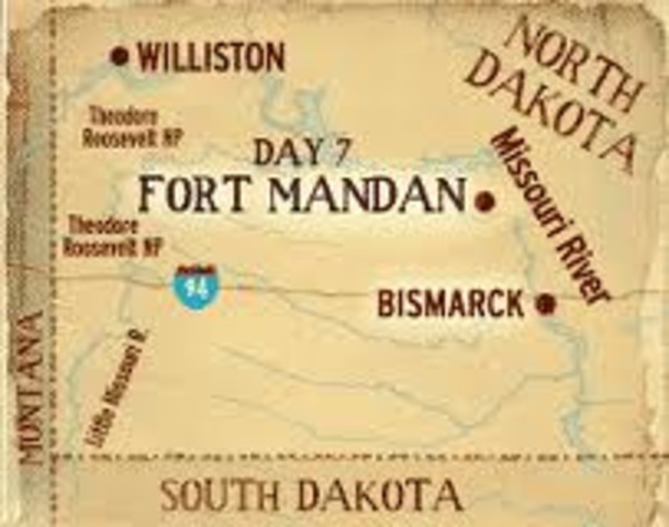Fort Mandan completed