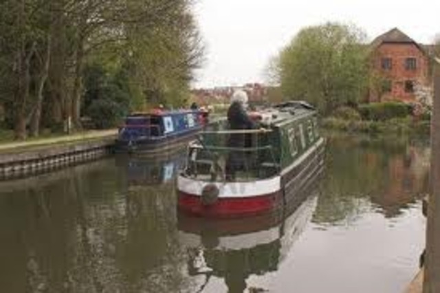 The first boat traveled on a complete part of the Erie Canal