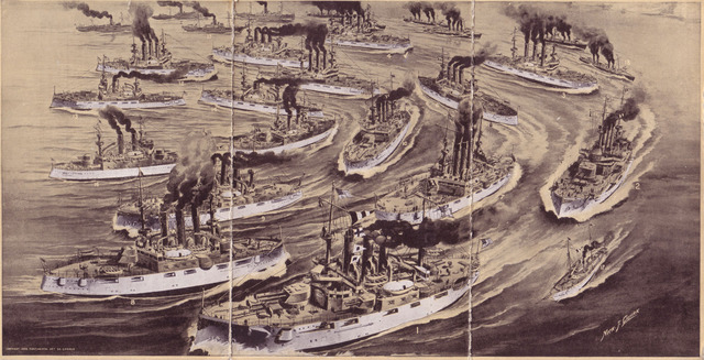 The first fleet sailed the Erie after it was formally opened