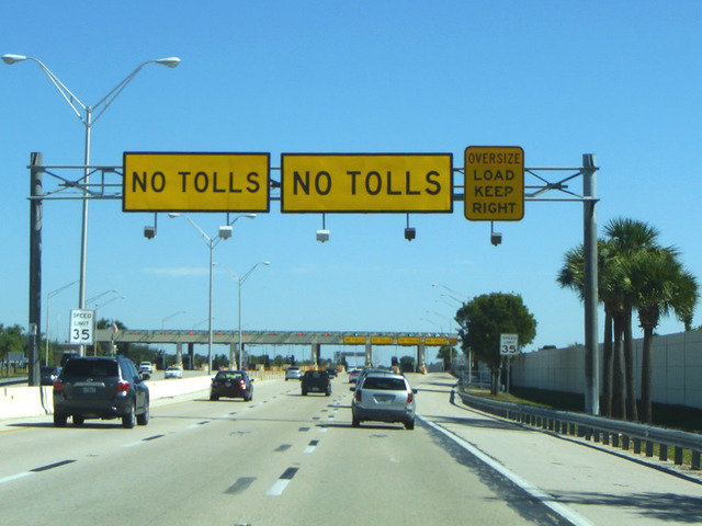 All tolls were abolished