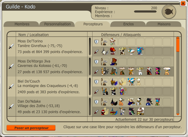 Dofusion effectue une attaque simultanée sur 4 percepteurs !