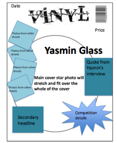 Front Cover Mock Plan